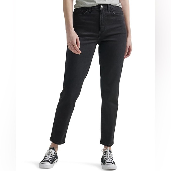 Lee Denim - Lee High Rise Mom Jeans Black 🚨